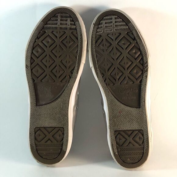 Converse all star lo womens shoes lace up sneakers gray white pink size 7 - Picture 7 of 8